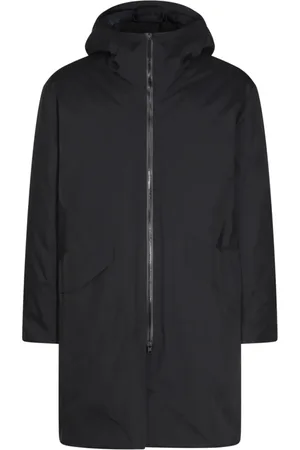 Veilance Hooded zip-up parka
