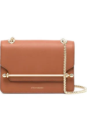 STRATHBERRY East/West leather shoulder bag