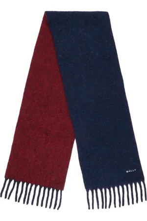 Bally Logo-embroidered scarf