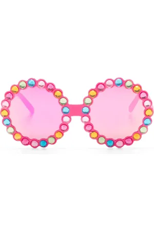 Billieblush Crystal-embellished oversize sunglasses