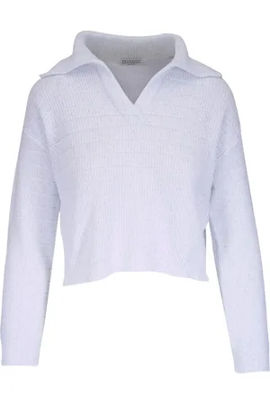 Brunello Cucinelli Sequin-embellished top
