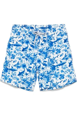 MC2 SAINT BARTH Graphic-print swim shorts