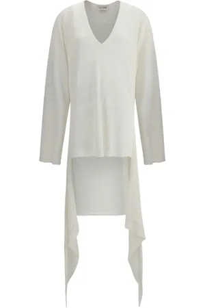 The Attico V-neck mini dress