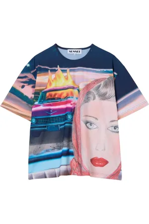 SUNNEI Annemarie-print T-shirt