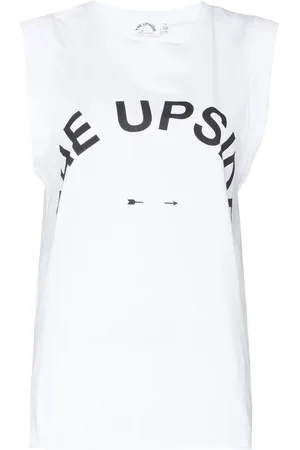 The Upside Logo-print tank top