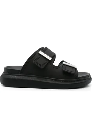Alexander McQueen Logo-engraved sandals