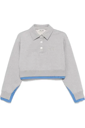 Miu Miu Cotton polo sweatshirt