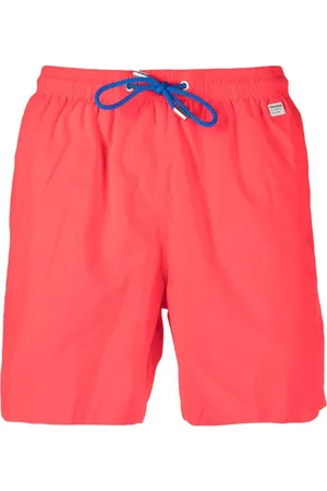 MC2 SAINT BARTH Logo-patch drawstring swim shorts