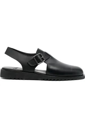 Paraboot Round-toe leather sandals