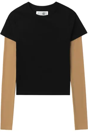 Maison Margiela Contrasting sleeves t-shirt