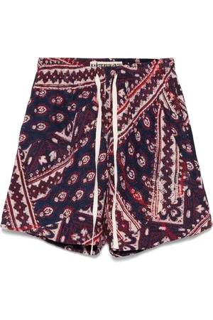 Kartik Research Patchwork-design shorts