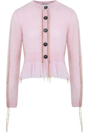PORTS 1961 Contrast-stitch cardigan
