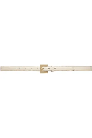 ANINE BING Patent-leather belt