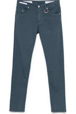 sartoria tramarossa Logo-patch trousers