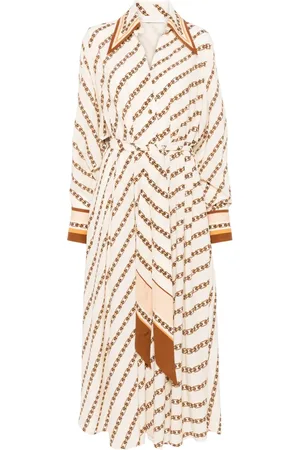 ZIMMERMANN Tuck midi dress
