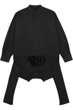 Maison Margiela Cotton poplin shirt dress