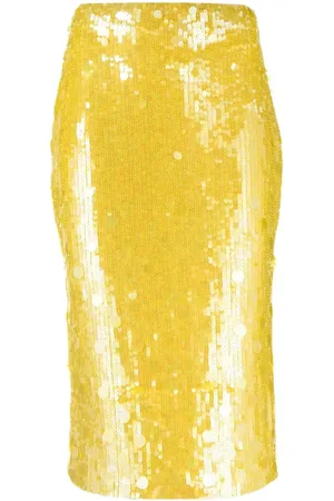 P.A.R.O.S.H. Sequin-embellished midi skirt