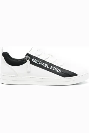Michael Kors Logo-print zip-detailed sneakers