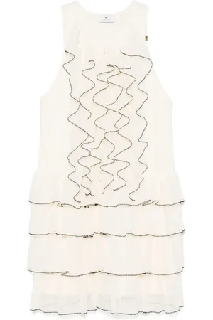 Elisabetta Franchi Ruffled mini dress