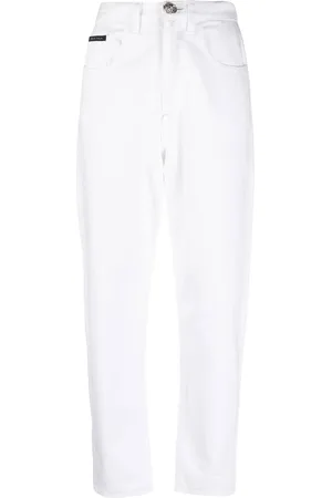 Philipp Plein High-waisted mom-fit jeans
