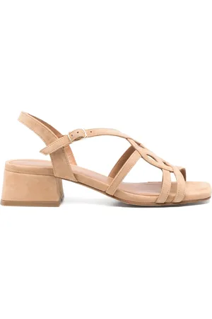 Julie Dee 40mm leather sandals
