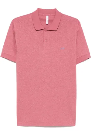 sun68 Logo-embroidered polo shirt