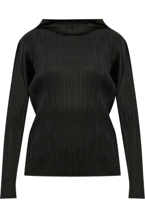 PLEATS PLEASE ISSEY MIYAKE Pliss??-effect top