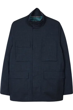 Paul Smith Mock-neck multi-pocket jacket