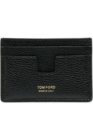 Tom Ford Logo-print leather cardholder