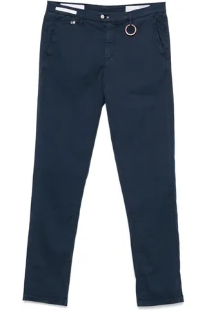 sartoria tramarossa Logo-patch trousers