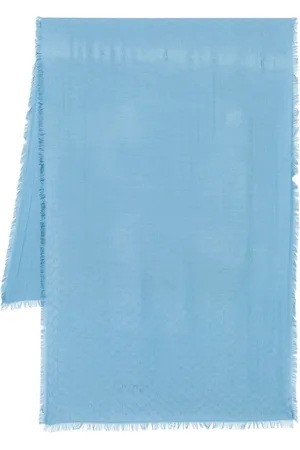 Max Mara Monogram-jacquard scarf