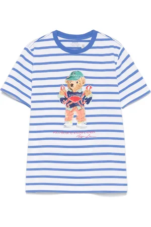 Ralph Lauren Polo Bear striped T-shirt