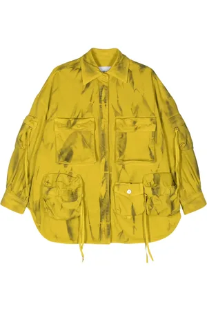 The Attico Fern tie-dye shirt jacket