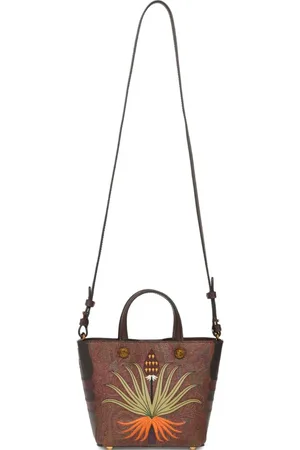 Etro X Agostino Iacurci embroidered tote bag