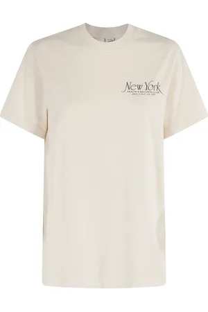 Sporty & Rich Printed cotton t-shirt