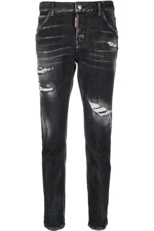 Dsquared2 Distressed cropped skinny jeans