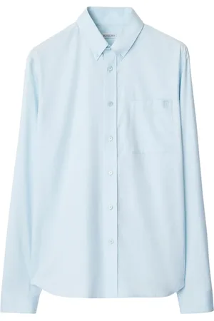 Burberry Embroidered-logo shirt