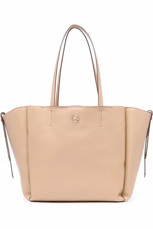 Michael Kors Freya logo plaque tote bag