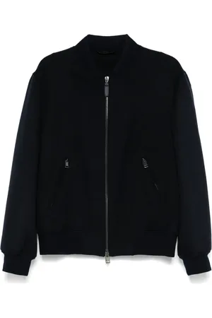 BRIONI Felted bomber jacket