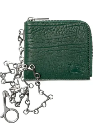 Burberry Equestrian Knight leather wallet