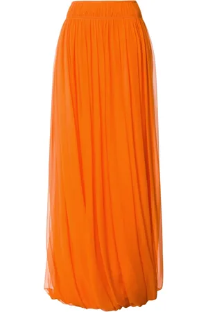 Alberta Ferretti Silk maxi skirt