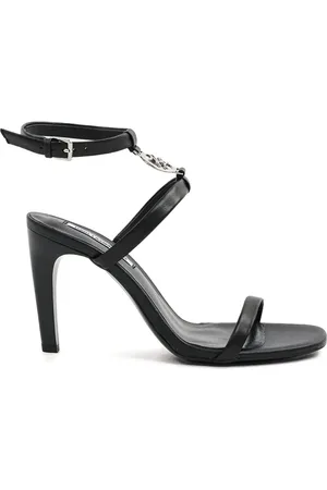 Karl Lagerfeld 90mm logo-plaque sandals