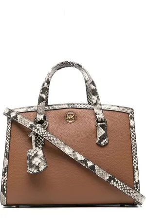 Michael Kors Snakeskin-print handbag