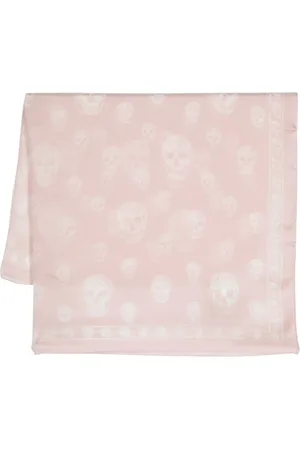 Alexander McQueen Skull-print silk scarf