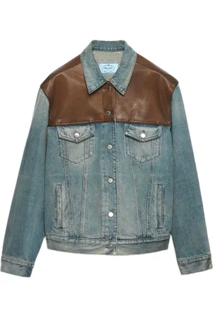 Prada Contrast-panel jacket