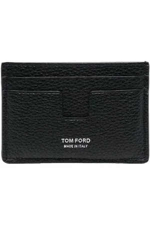 Tom Ford Logo-print leather cardholder