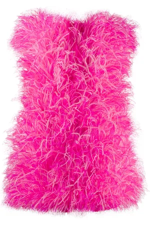 The Attico Feather mini dress