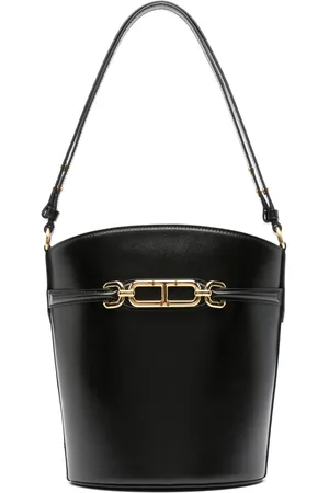 Tom Ford Logo-plaque bucket bag