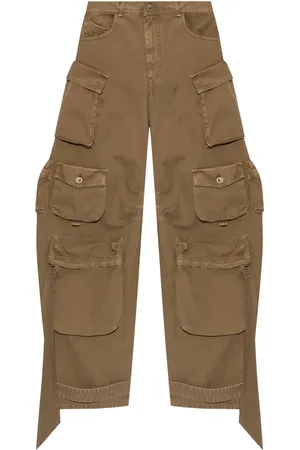 The Attico Wide-leg cargo jeans