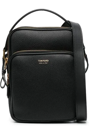 Tom Ford Logo-print messenger bag